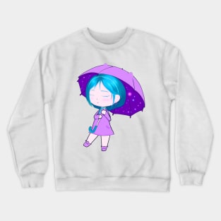 Cute chibi girl Crewneck Sweatshirt